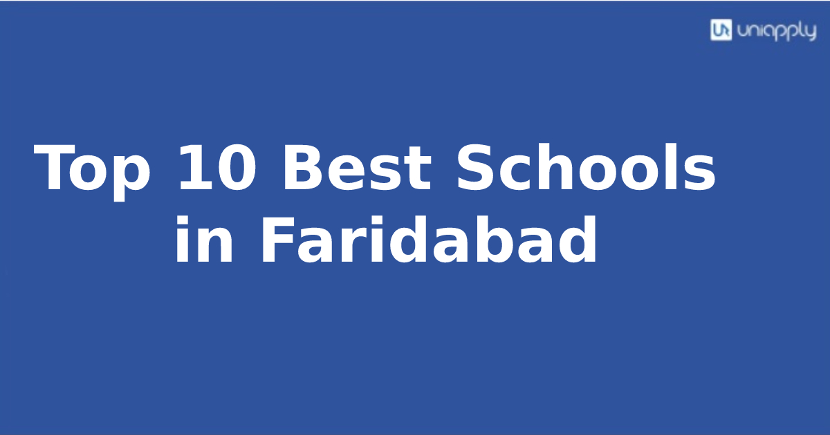 Top 10 Best Schools in Faridabad