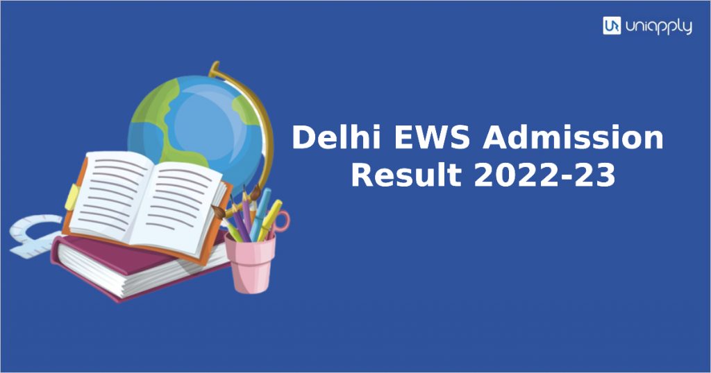 EWS Result 202223 First List of Delhi EWS admissions for 202223